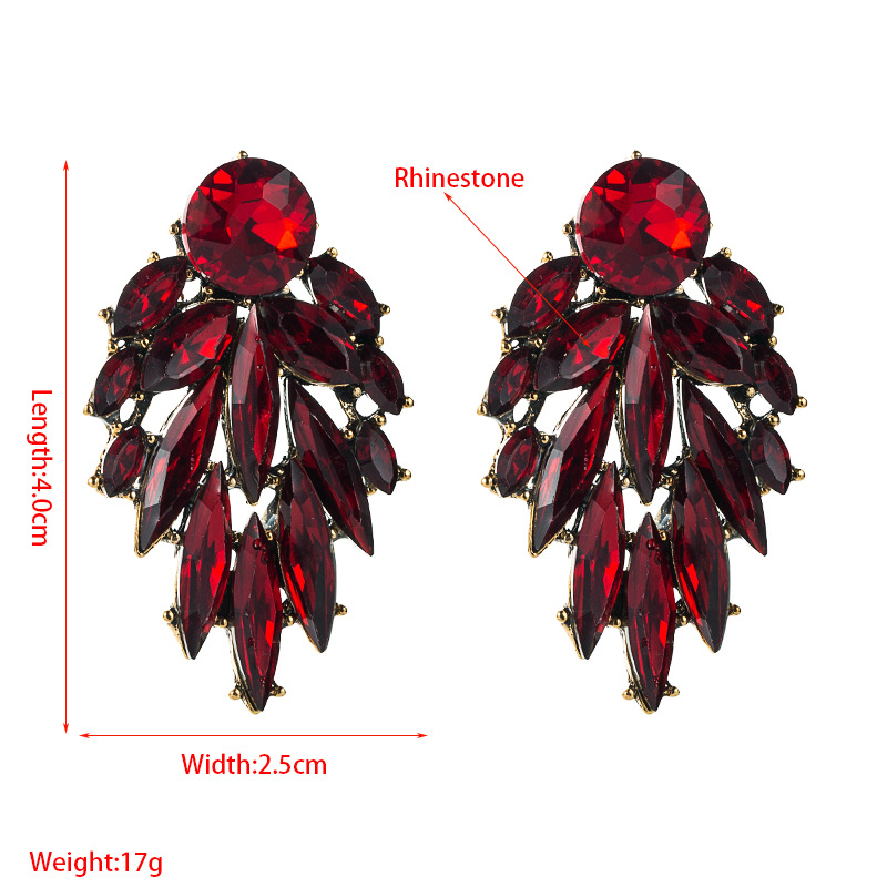 Fashion Jewelry Rhinestone Earrings For Women YWHME-997 