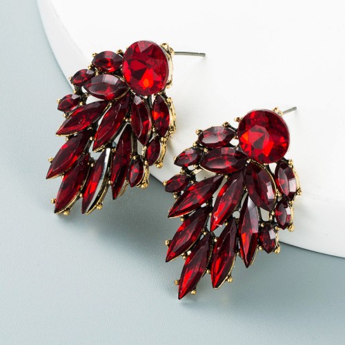 Fashion Jewelry Rhinestone Earrings For Women YWHME-997