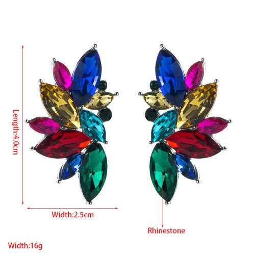 Fashion Jewelry Rhinestone Earrings For Women YWHME-999