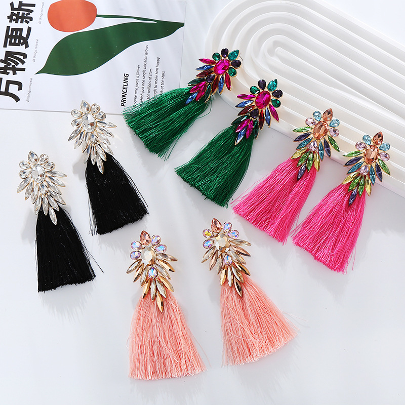 Fashion Jewelry Tassel Earrings For Women YWHME-201