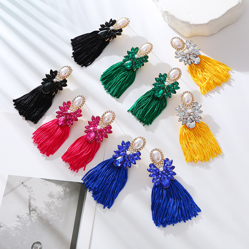 Fashion Jewelry Tassel Earrings For Women YWHME-204 