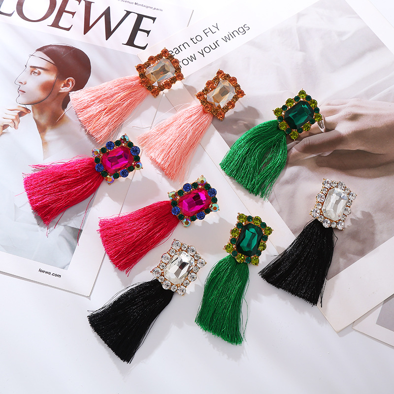 Fashion Jewelry Tassel Earrings For Women YWHME-206