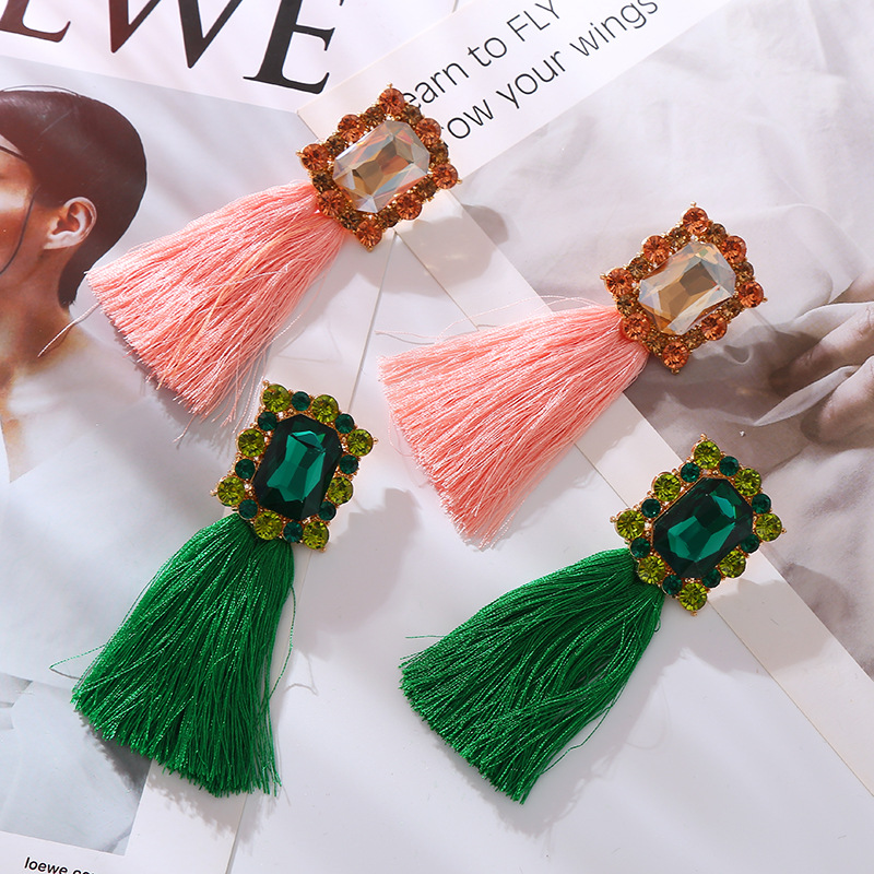 Fashion Jewelry Tassel Earrings For Women YWHME-206 