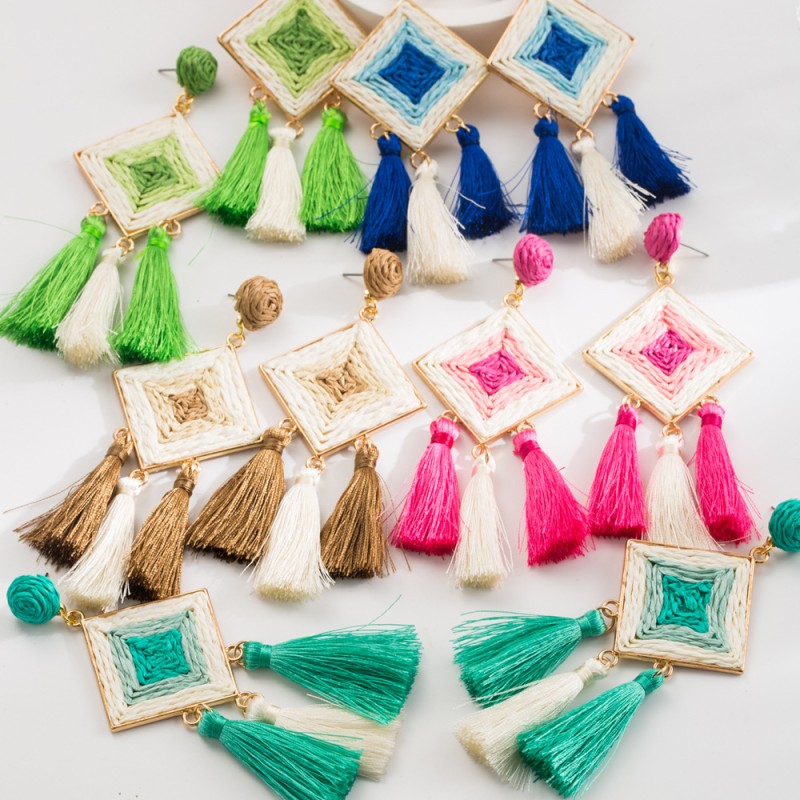 Fashion Jewelry Tassel Earrings For Women YWHME-221