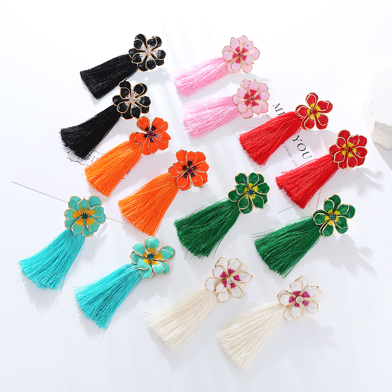 Fashion Jewelry Tassel Earrings For Women YWHME-224