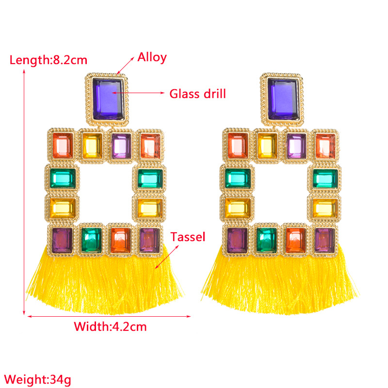 Fashion Jewelry Tassel Earrings For Women YWHME-233 