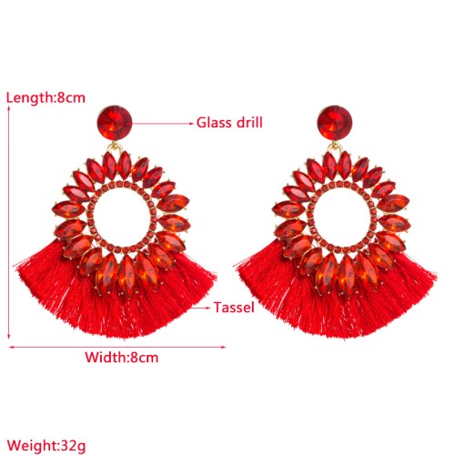 Fashion Jewelry Tassel Earrings For Women YWHME-237