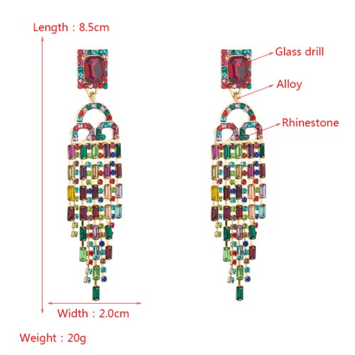 Fashion Jewelry Tassel Earrings For Women YWHME-332