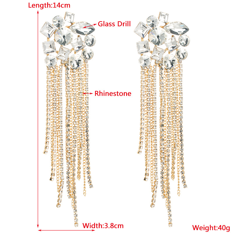 Fashion Jewelry Tassel Earrings For Women YWHME-334 