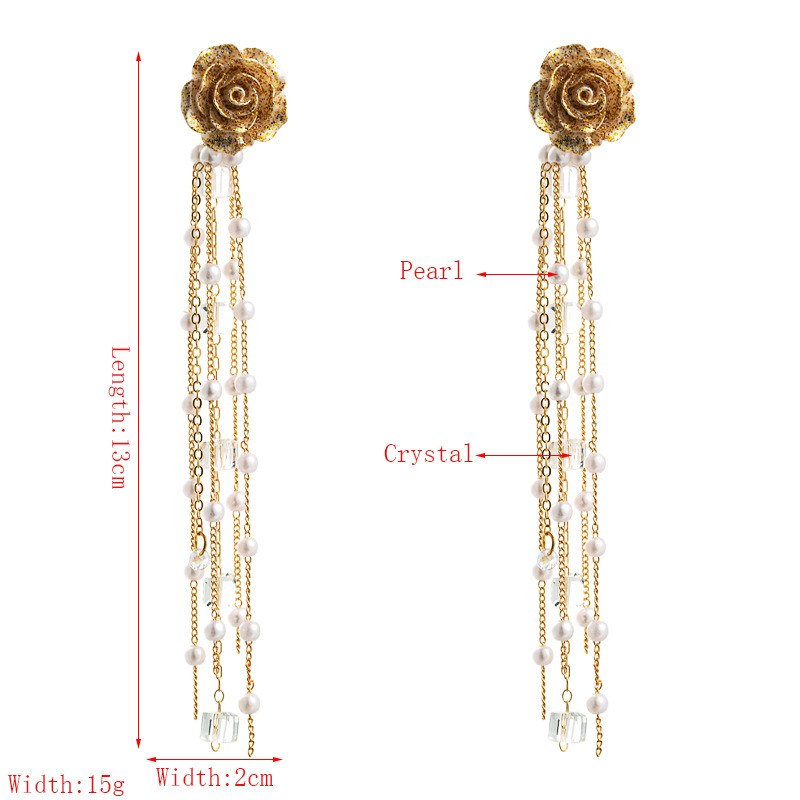 Fashion Jewelry Tassel Earrings For Women YWHME-366 