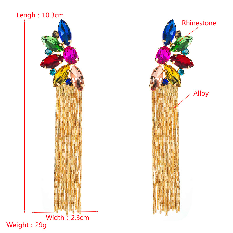 Fashion Jewelry Tassel Earrings For Women YWHME-377 