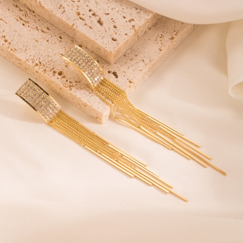 Fashion Jewelry Tassel Earrings For Women YWHME-381