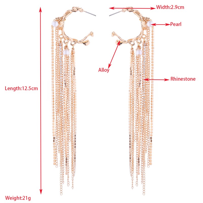 Fashion Jewelry Tassel Earrings For Women YWHME-393 