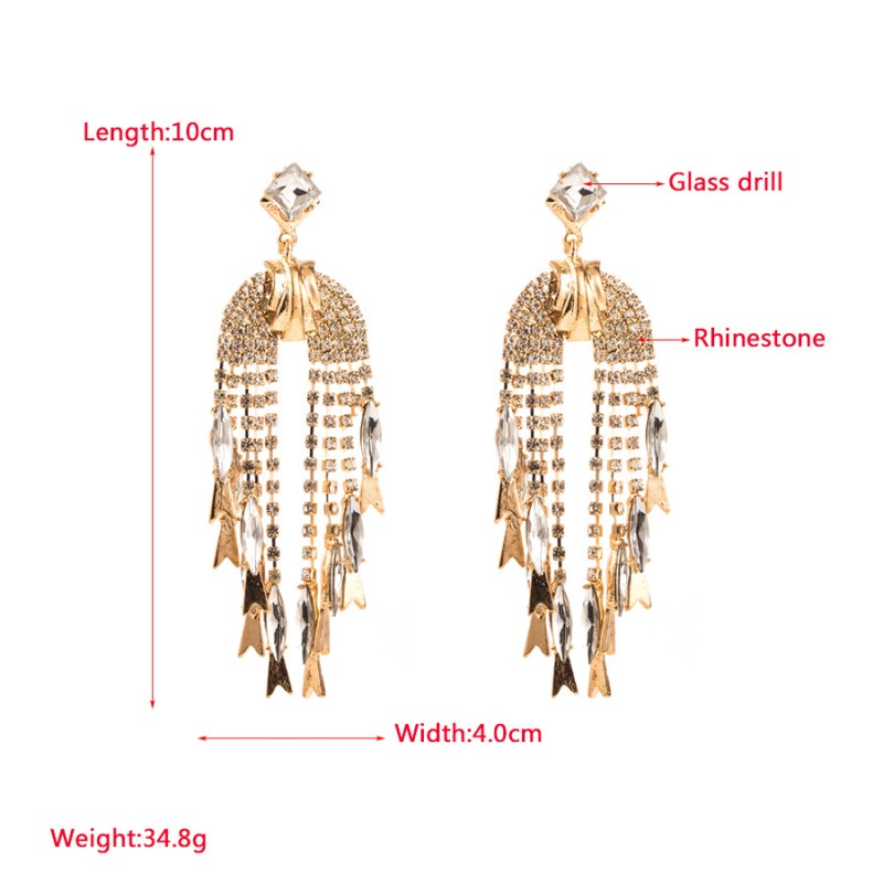 Fashion Jewelry Tassel Earrings For Women YWHME-394 