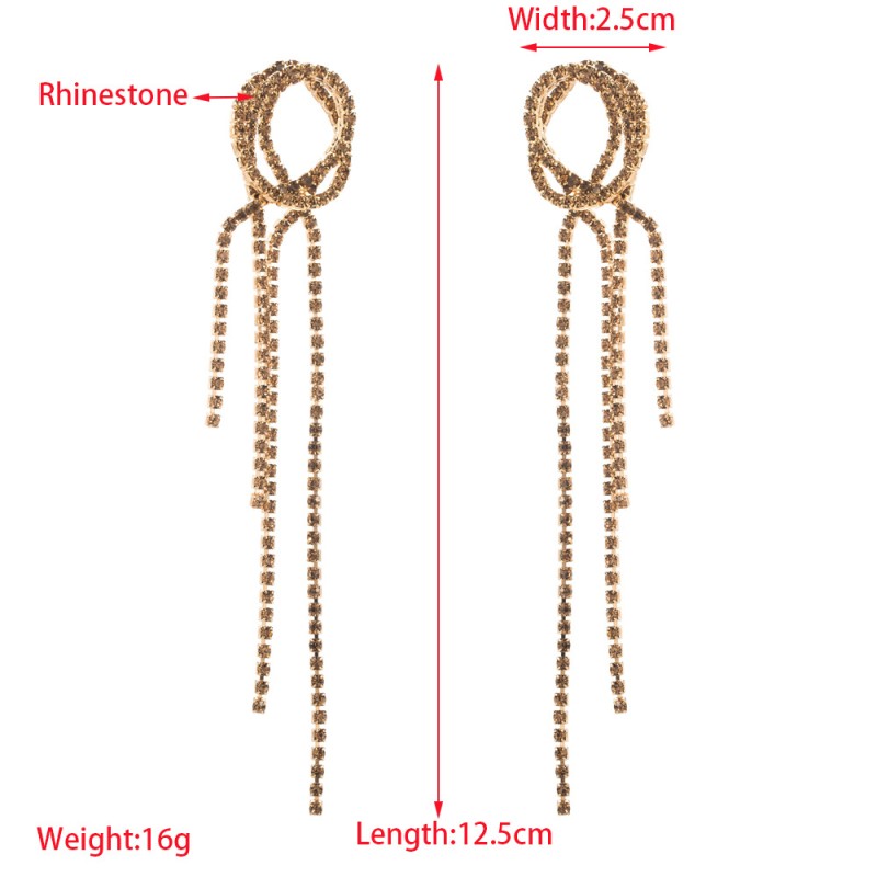 Fashion Jewelry Tassel Earrings For Women YWHME-398 