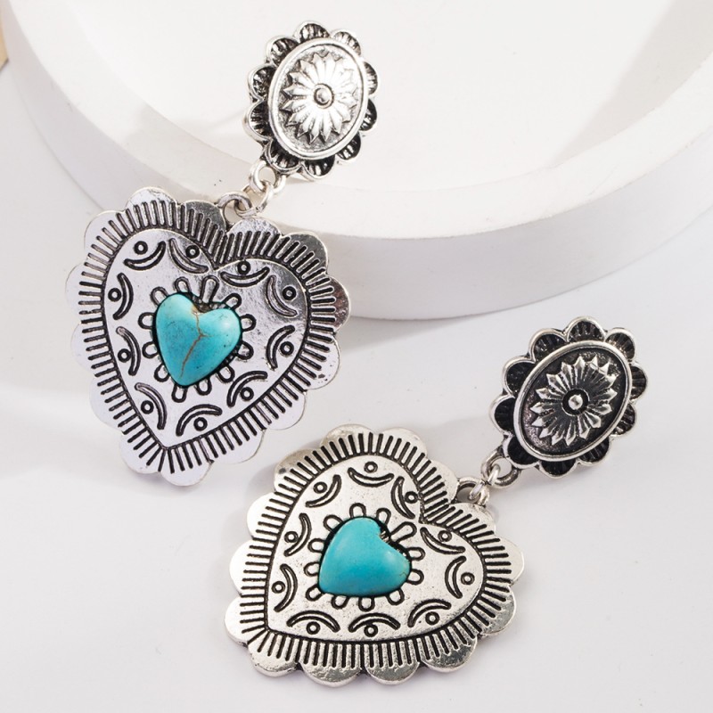 Fashion Jewelry Turquoise Earrings For Women YWHME-401 