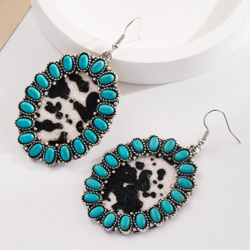 Fashion Jewelry Turquoise Earrings For Women YWHME-402