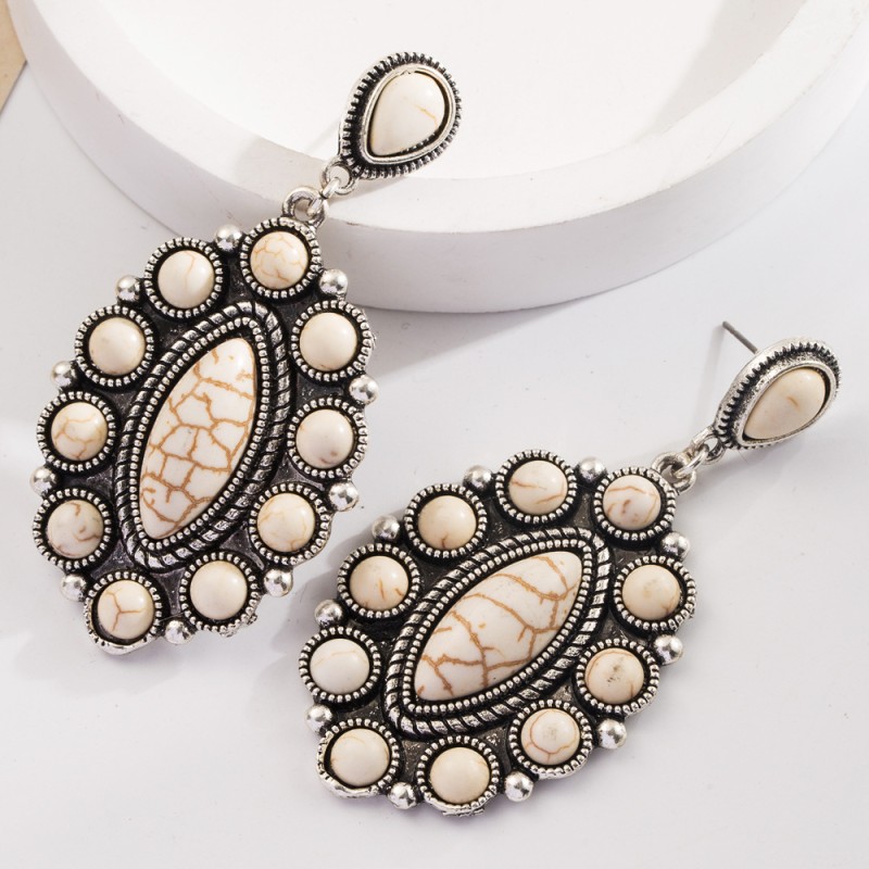 Fashion Jewelry Turquoise Earrings For Women YWHME-402 