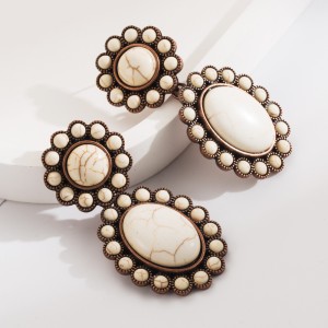 Fashion Jewelry Turquoise Earrings For Women YWHME-403 