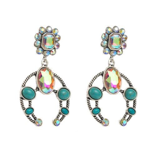 Fashion Jewelry Turquoise Earrings For Women YWHME-403