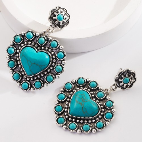 Fashion Jewelry Turquoise Earrings For Women YWHME-404