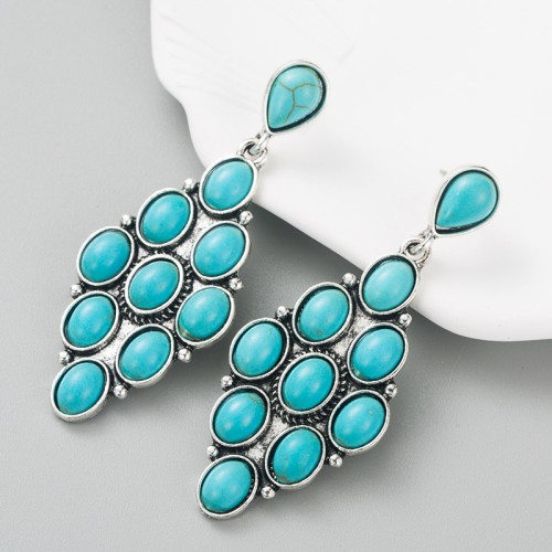 Fashion Jewelry Turquoise Earrings For Women YWHME-405