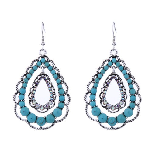 Fashion Jewelry Turquoise Earrings For Women YWHME-407