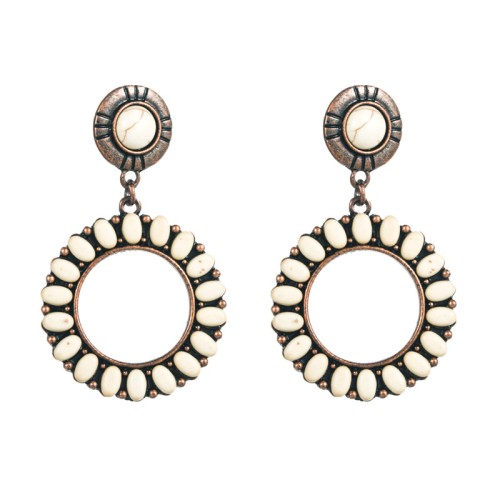 Fashion Jewelry Turquoise Earrings For Women YWHME-410