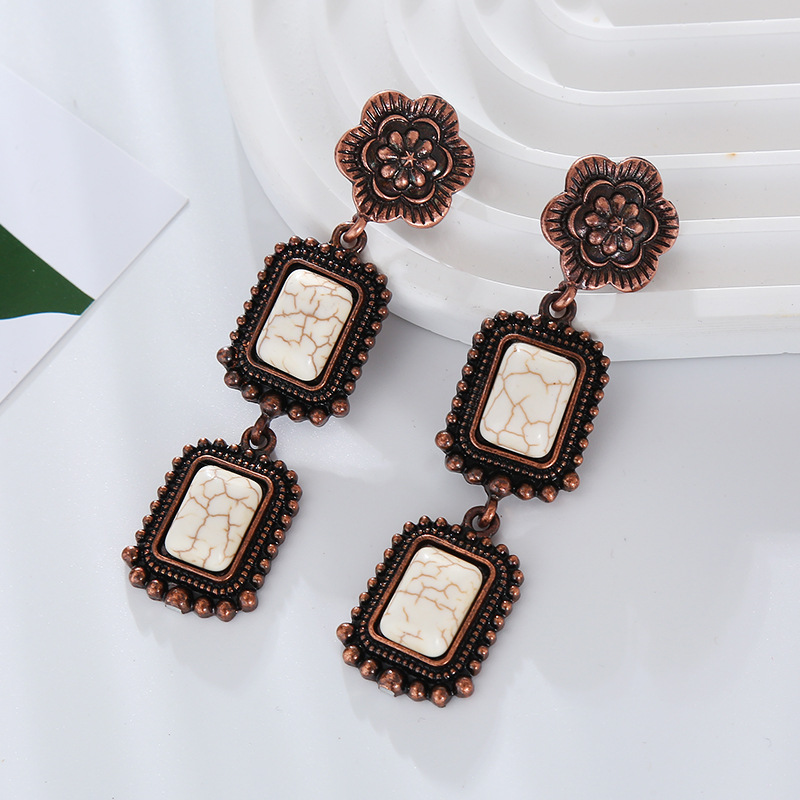 Fashion Jewelry Turquoise Earrings For Women YWHME-411 