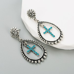 Fashion Jewelry Turquoise Earrings For Women YWHME-412 