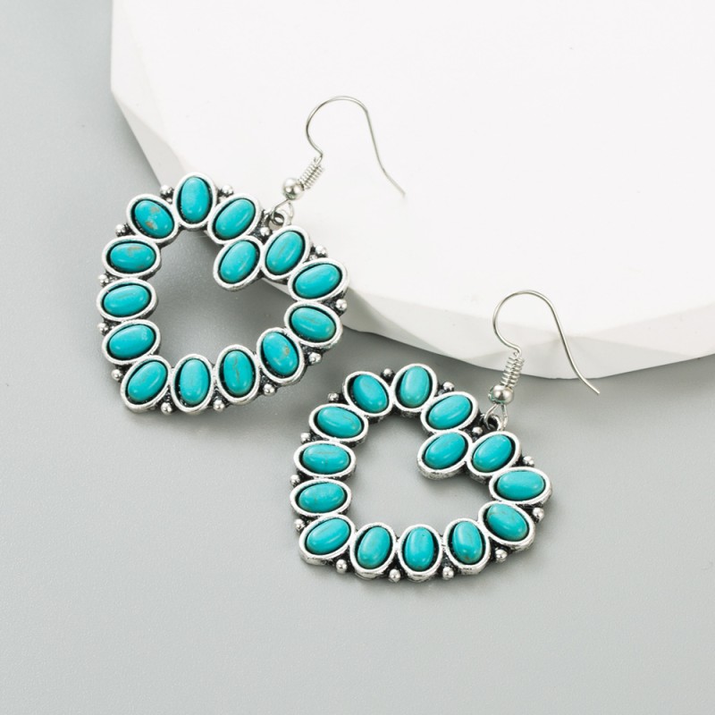 Fashion Jewelry Turquoise Earrings For Women YWHME-412 