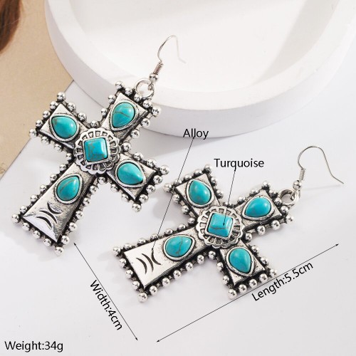 Fashion Jewelry Turquoise Earrings For Women YWHME-414