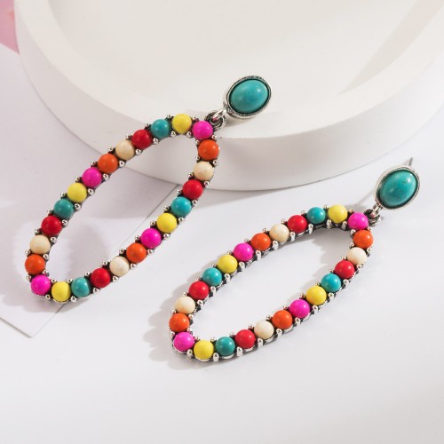 Fashion Jewelry Turquoise Earrings For Women YWHME-415