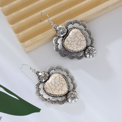 Fashion Jewelry Turquoise Earrings For Women YWHME-417