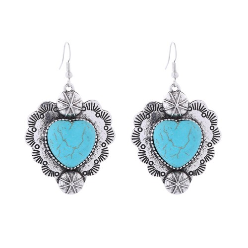 Fashion Jewelry Turquoise Earrings For Women YWHME-417