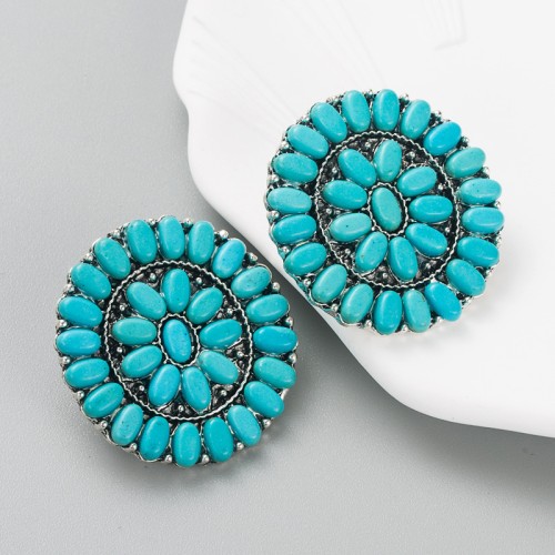 Fashion Jewelry Turquoise Earrings For Women YWHME-420