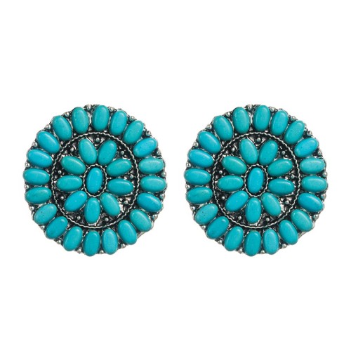 Fashion Jewelry Turquoise Earrings For Women YWHME-420