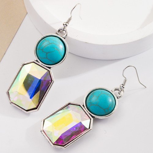 Fashion Jewelry Turquoise Earrings For Women YWHME-421