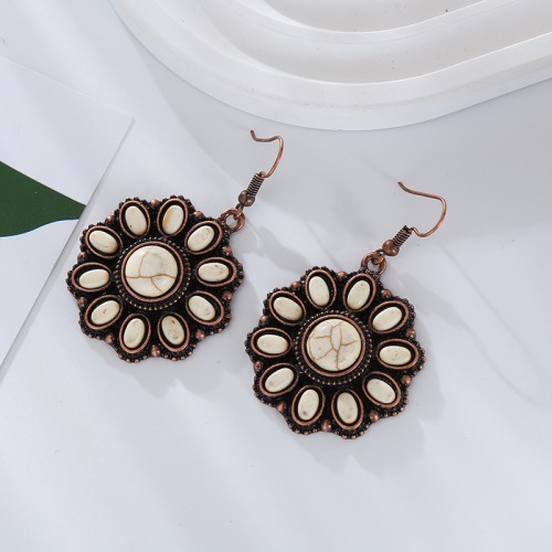 Fashion Jewelry Turquoise Earrings For Women YWHME-422