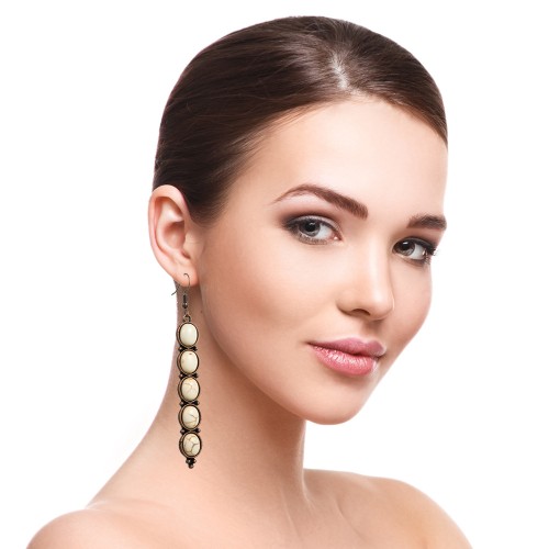 Fashion Jewelry Turquoise Earrings For Women YWHME-424