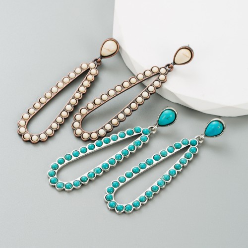 Fashion Jewelry Turquoise Earrings For Women YWHME-426