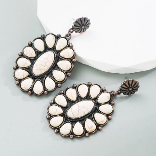 Fashion Jewelry Turquoise Earrings For Women YWHME-427