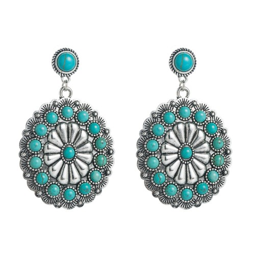 Fashion Jewelry Turquoise Earrings For Women YWHME-428