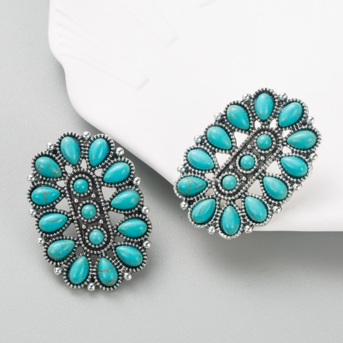 Fashion Jewelry Turquoise Earrings For Women YWHME-429