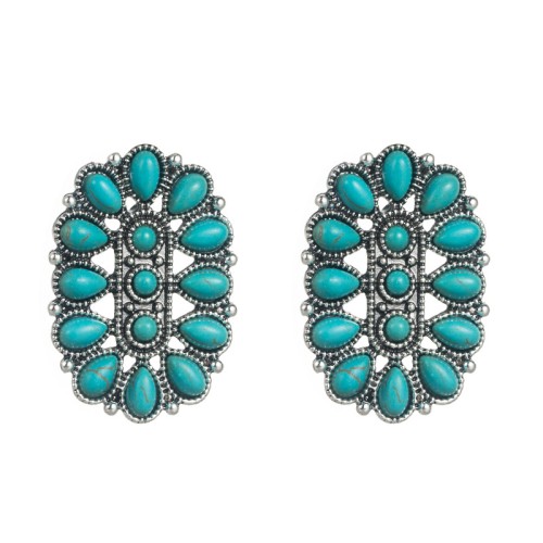 Fashion Jewelry Turquoise Earrings For Women YWHME-429