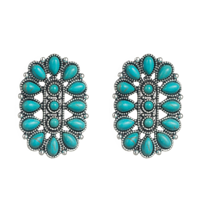 Fashion Jewelry Turquoise Earrings For Women YWHME-429 