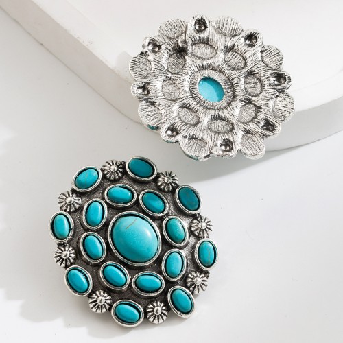 Fashion Jewelry Turquoise Earrings For Women YWHME-431