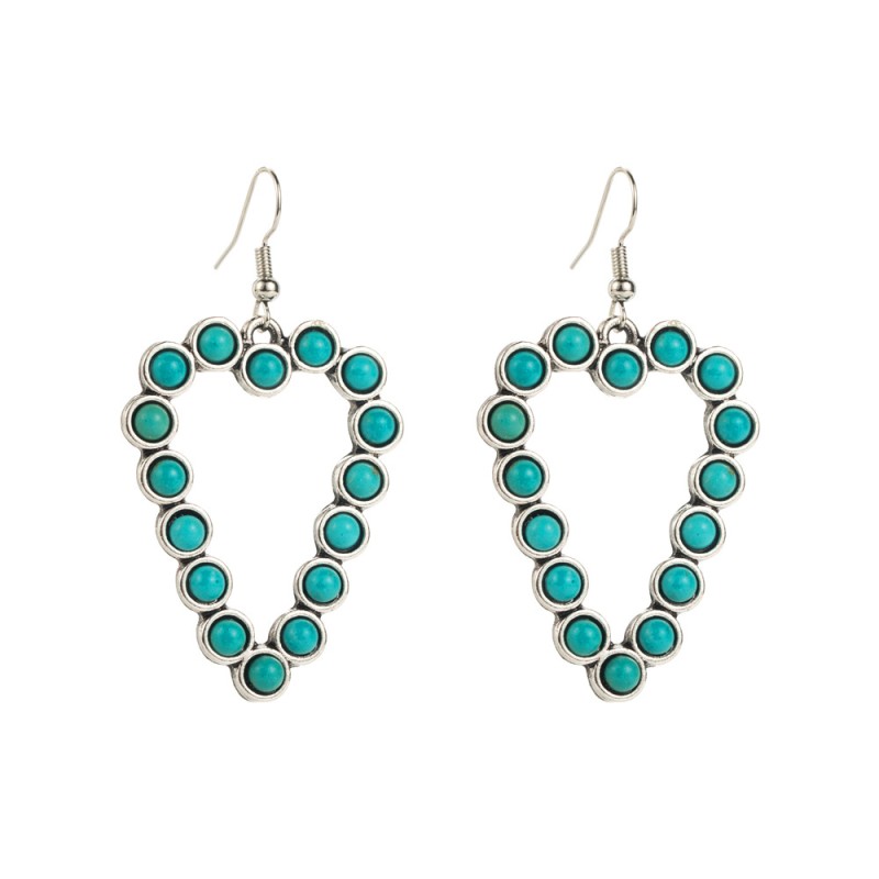 Fashion Jewelry Turquoise Earrings For Women YWHME-434 