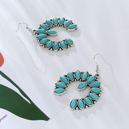 Fashion Jewelry Turquoise Earrings For Women YWHME-436