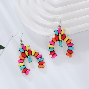 Fashion Jewelry Turquoise Earrings For Women YWHME-437 